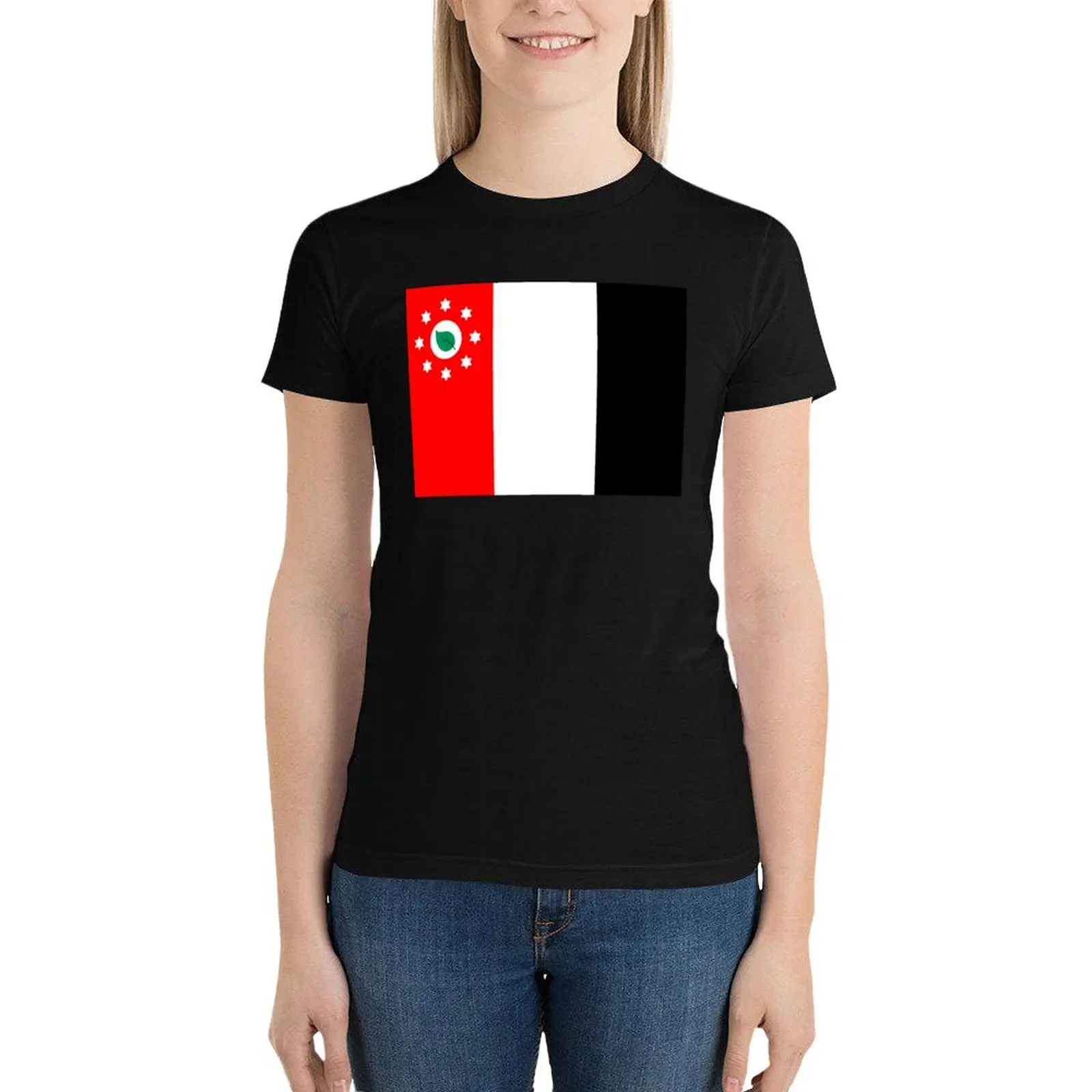 Flag of Murray Island, Queensland, Australia T-Shirt graphics kawaii clothes western t shirts for Women