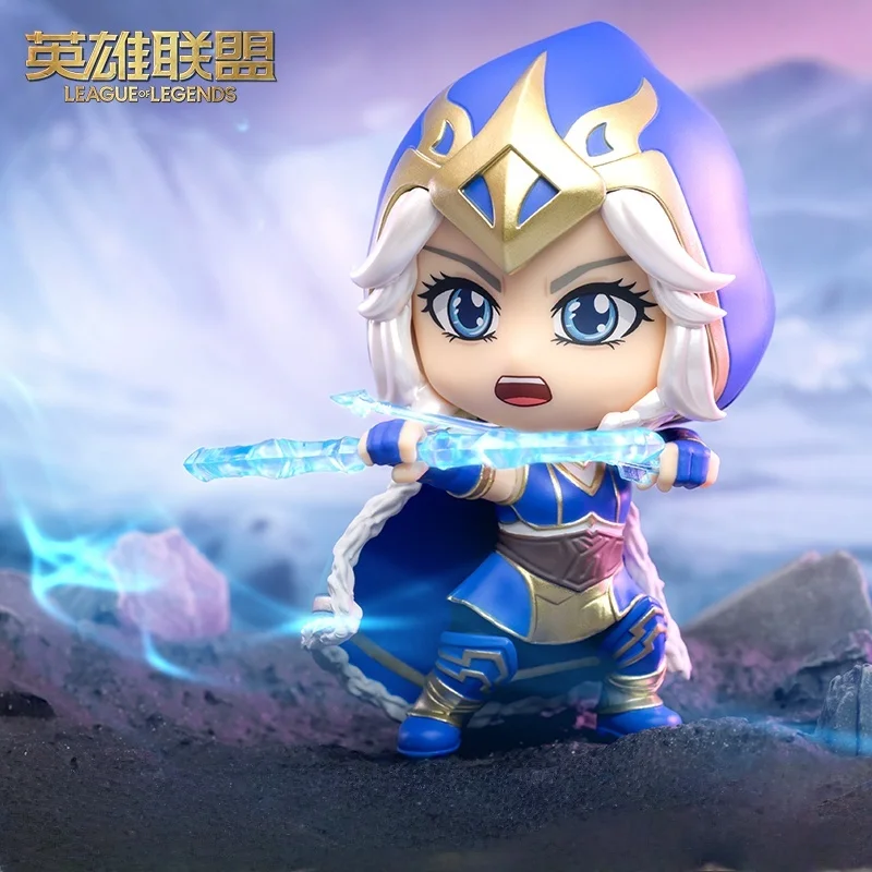 League Of Legends Ashe Kaisa Mini Collectie Pop Ornament Speelgoed Desktop Ornament Vakantiecadeaus op voorraad