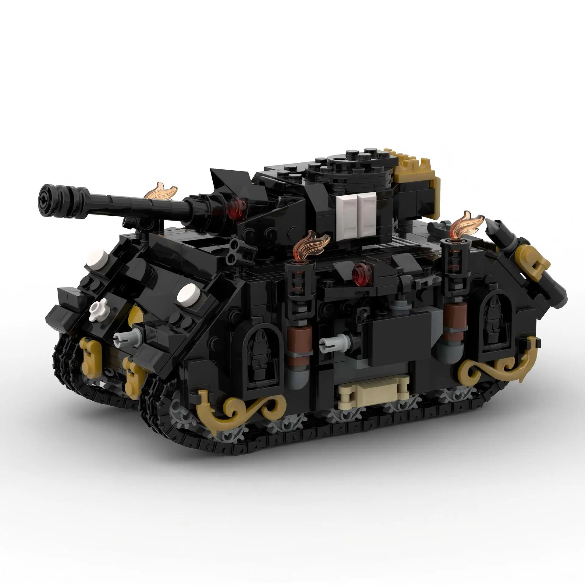 

Tank Building Blocks Model Set Military Series Armored Troop Carrier Vehicle MOC Bricks Ornaments Kid Creative Birthday Toy Gift