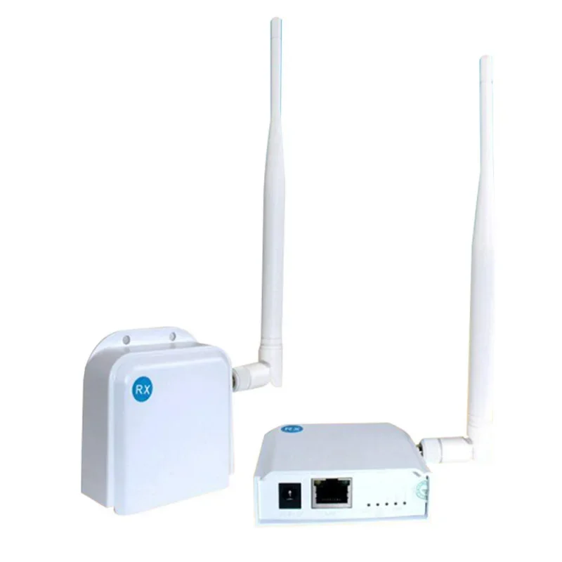 

Through the wall and through the building, wireless bridge 350 meters long-distance transmission, elevator monitoring wifi