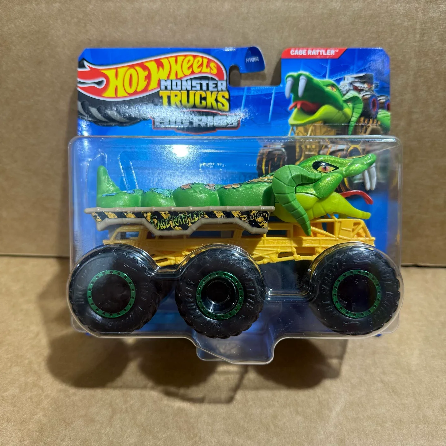 In Stock Hot Wheels HWN86 Monster Trucks Big Rigs Serise Alloy Diecast Model Large Tires Off Road Vehicle Collectible Toys Cars image 3