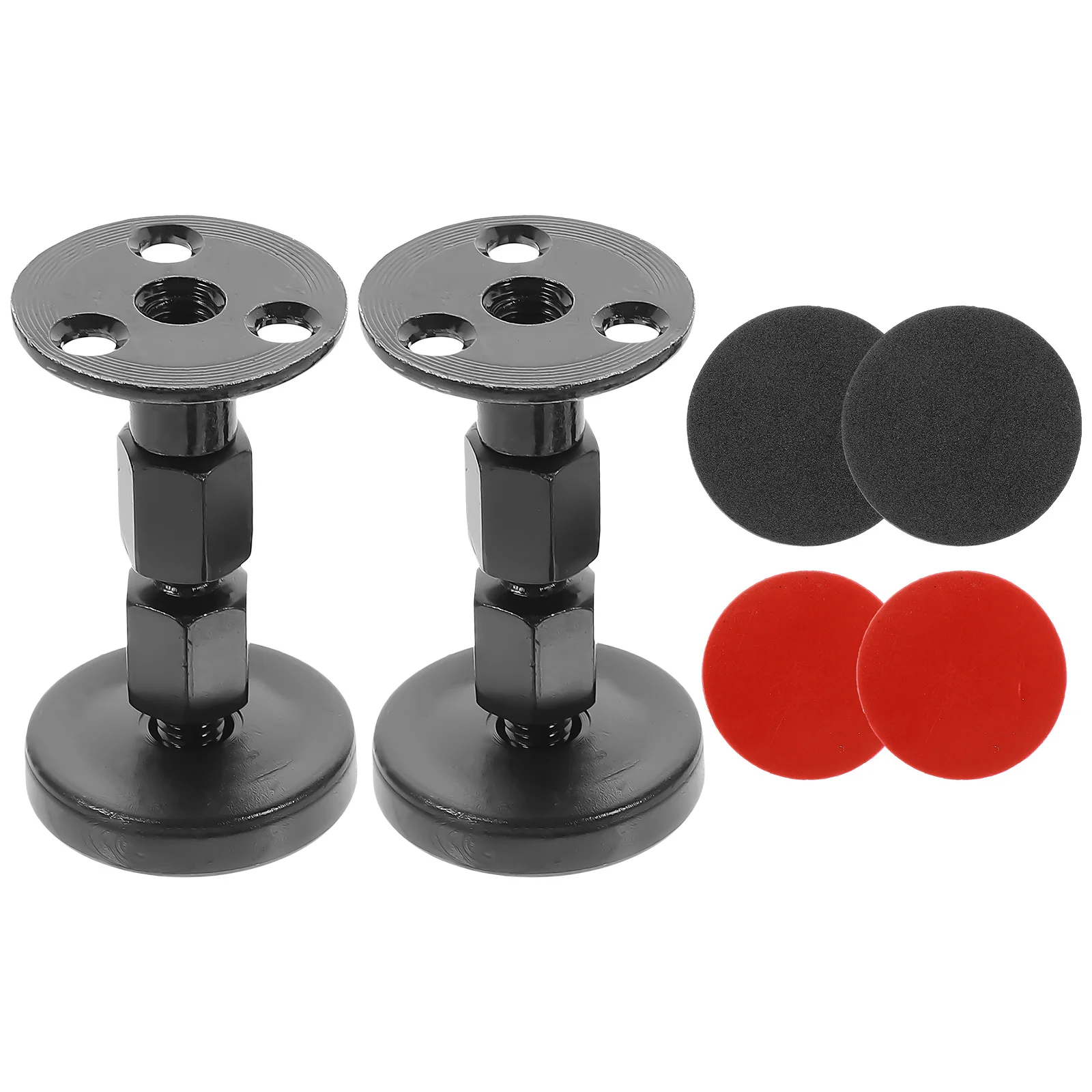 2pcs 1 Pair Adjustable Bed Frame Stabilizer For Shaky Furniture Anti-Shake Fixer Tool Threaded Bed Headboard Stopper