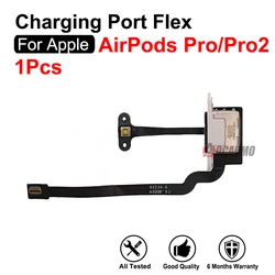 1Pcs Headphone Charging Charger Port Dock Connection Flex Cable For AirPods Pro Pro2 Repair Replacement Parts