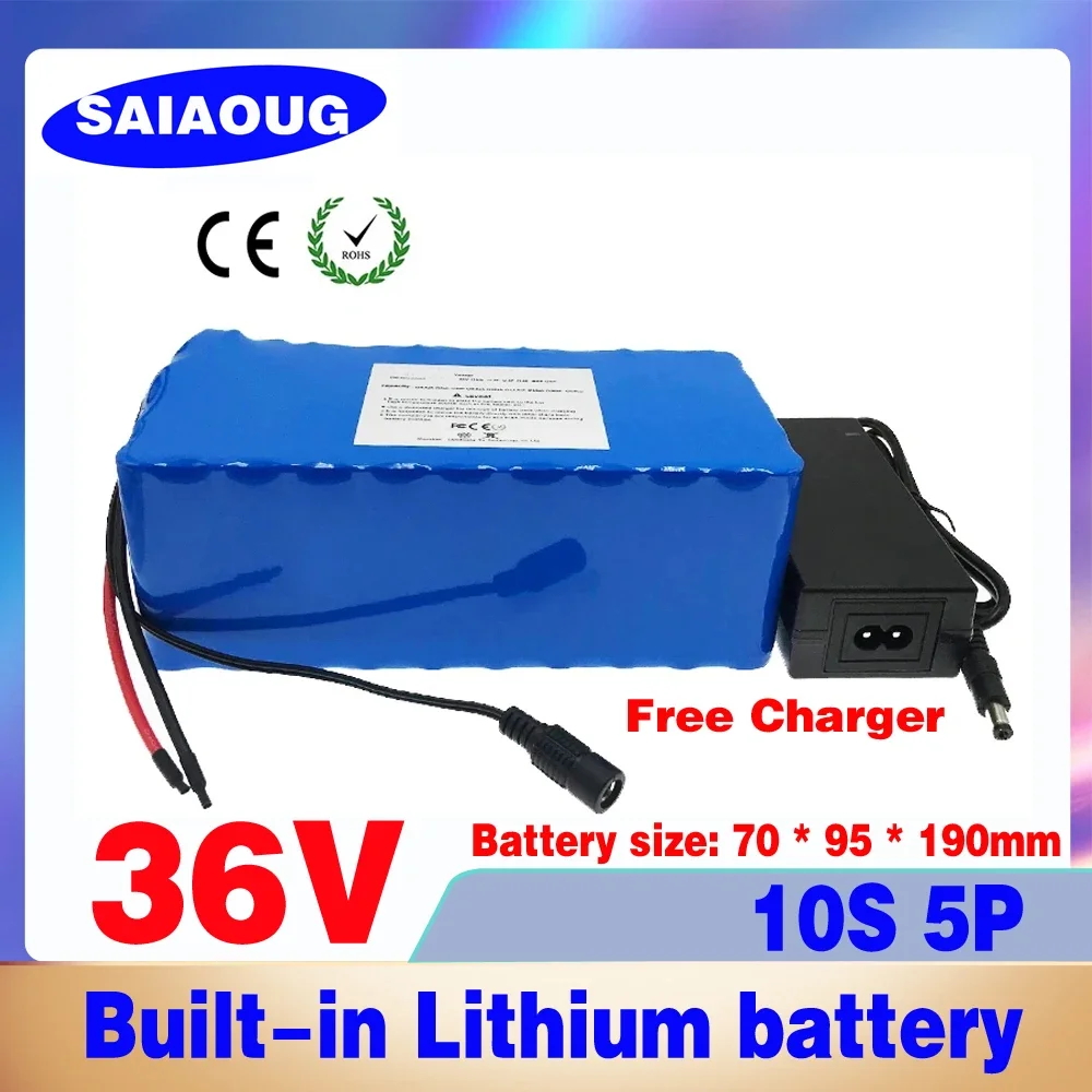 

36V Sam-sung 30Ah battery pack 1000W high power battery 42V 30000mAh Ebike electric bicycle BMS 42v battery with XT60 XT90 plug