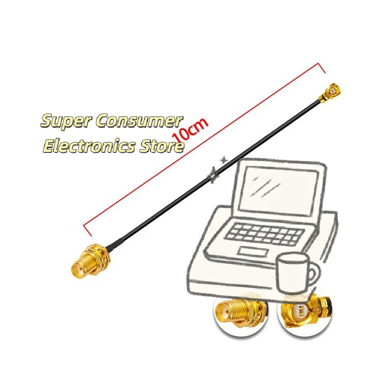 1Pcs 868MHz 915MHz LoRaWan Soft Whip Antenna High Gain Signal Receiver for Meshtastic Farm Monitoring IoT Projects