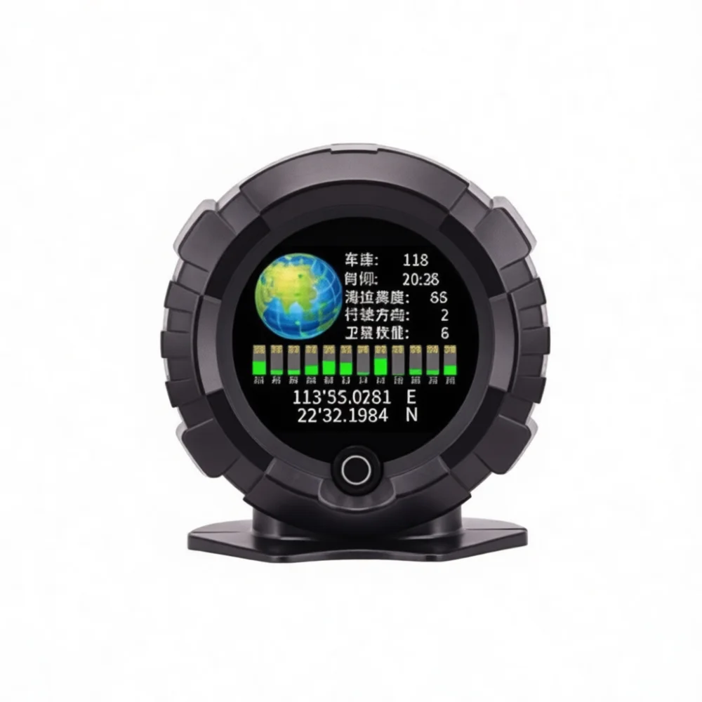 JTOVI X95 Car Off Road Digital Inclinometer HUD GPS Altitude Gauge Automotive Slope Meter Electronic Compass Instrument