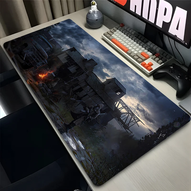 Mouse Pad PC Non Slip Rubber Cool Mousepad Laptop Gamer Cabinet Keyboard Pad S-stalker 2 Office Computer Gaming Desk Mouse Mat
