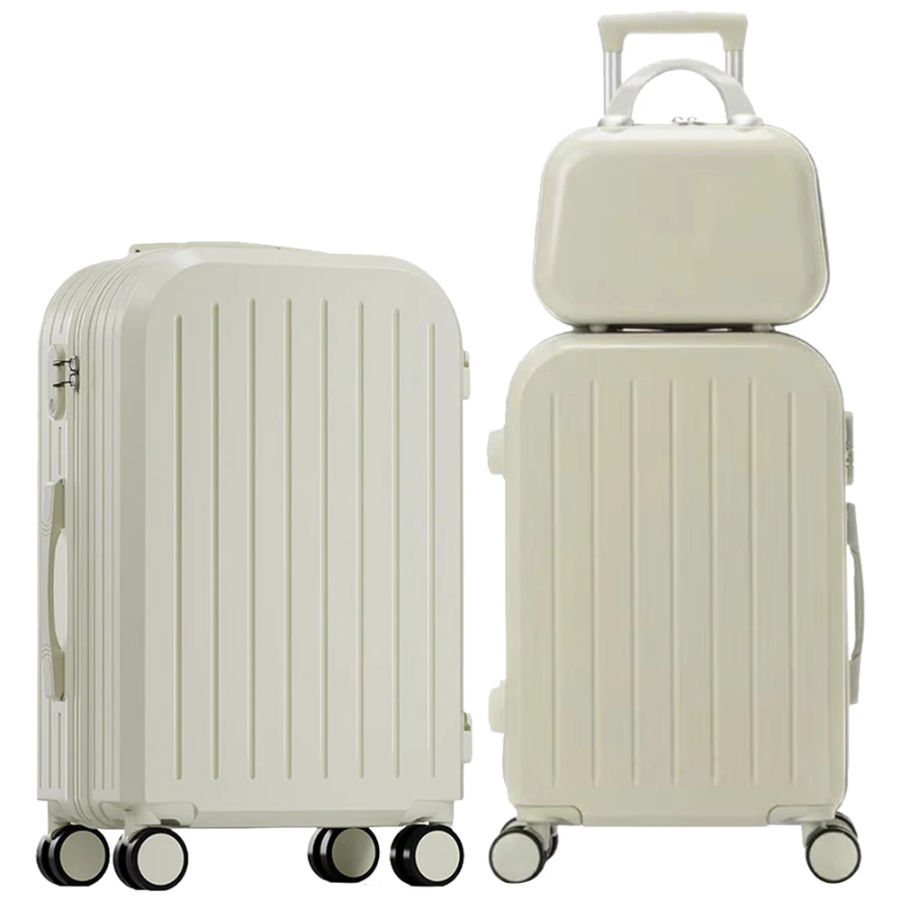

12 Inch 20 Inch 24 Inch Trolley Case Luggage Set with Spinner Wheels Large Capacity Luggage Set Zipper Trolley Luggage Bag Case
