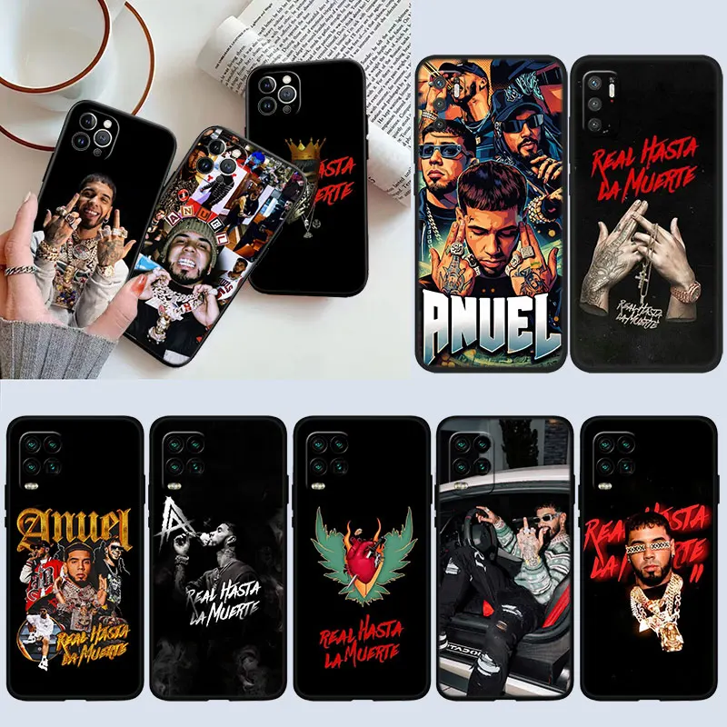FX4 Anuel AA Shell Phone Case for Samsung Galaxy A11 A12 A13 A15 A52S A53 A55 A56 A70 A71 A72 A73 F06 F16 F56 S10 Plus S10e