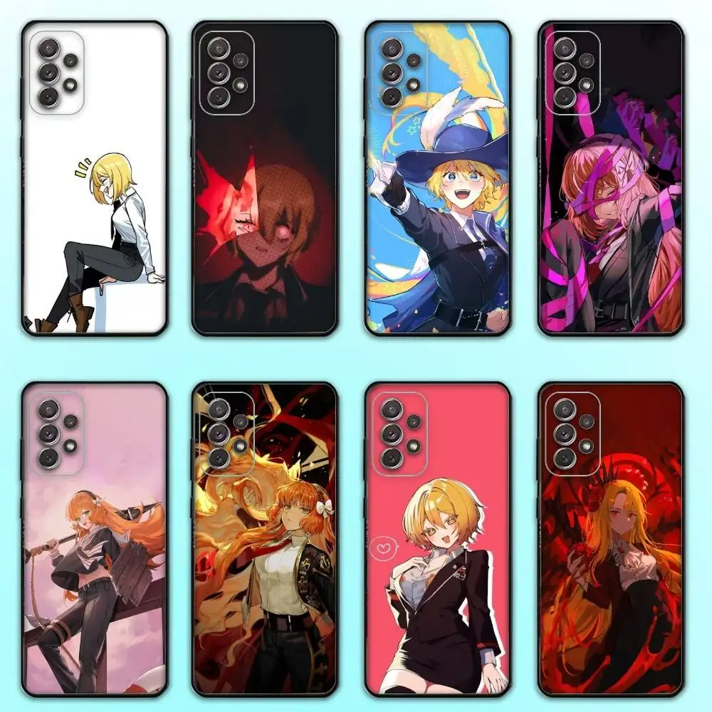 حافظة هاتف L-Limbus Company Quixote Butterfly لهاتف سامسونج S 25,24,23,22,30,21,10,9,Ultra,Plus,Lite,FE,4,5G حافظة سوداء ناعمة