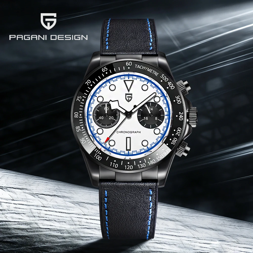 2026 Pagani Design Herrenuhren, Top-Business-Herren-Quarzuhren, Sport-Chronograph, Luxusmarke AR Sapphire, Herrenuhren