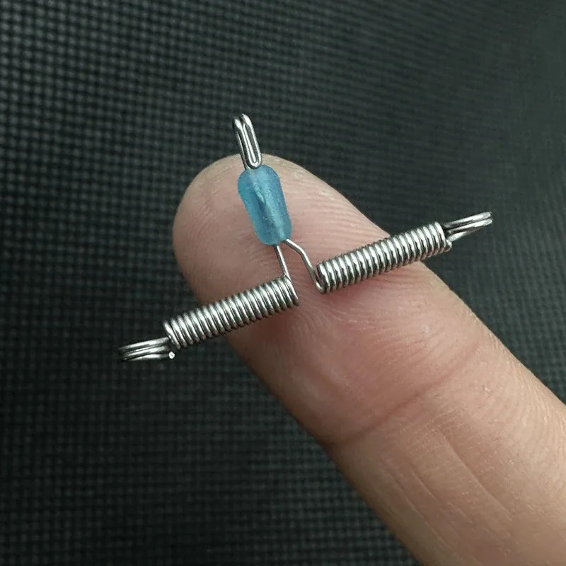 10/50 Stück Fast Spring Splitter Fast Hook Splitter, neuer Anti-Wickel-Splitter, Angelzubehör