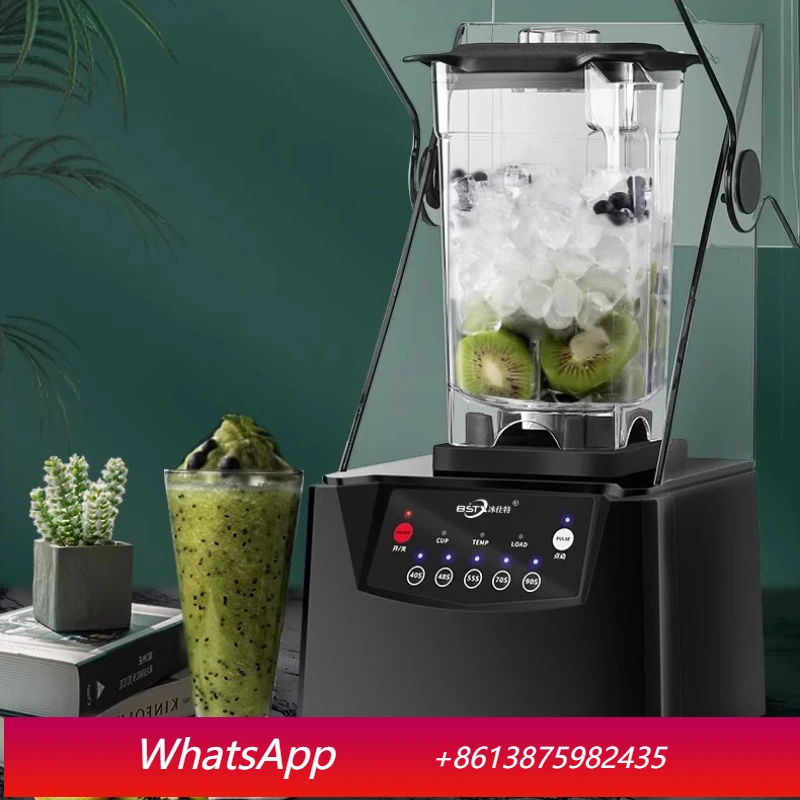 

Lcx smoothie machine commercial milk tea shop silent with cover wall breaking machine automatic