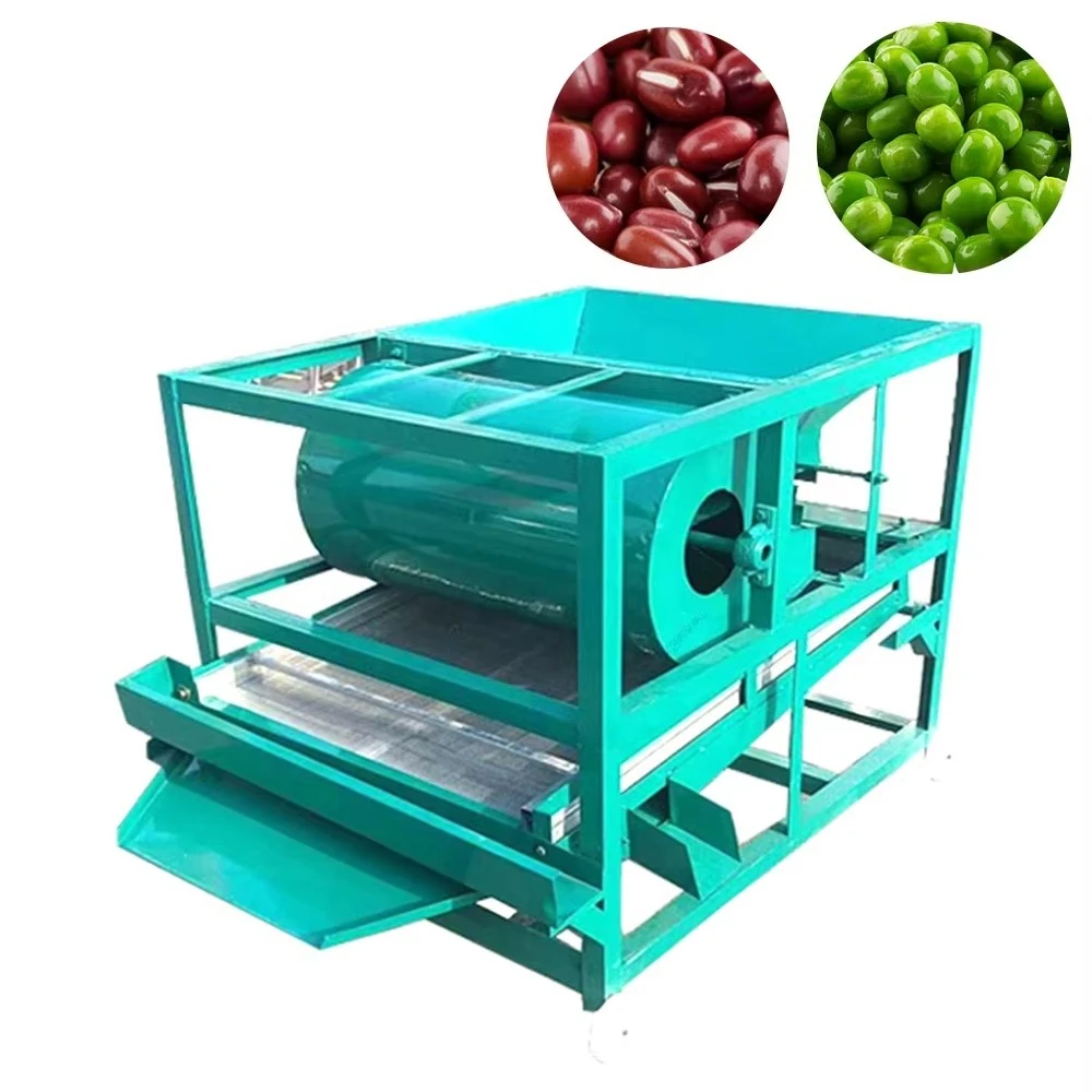 Automatic Grain Soybean Wheat Sorting Equipment/Business Seeds Impurity Vibrating Screen/Mini Scale Wheat Corn Cleaning Machine
