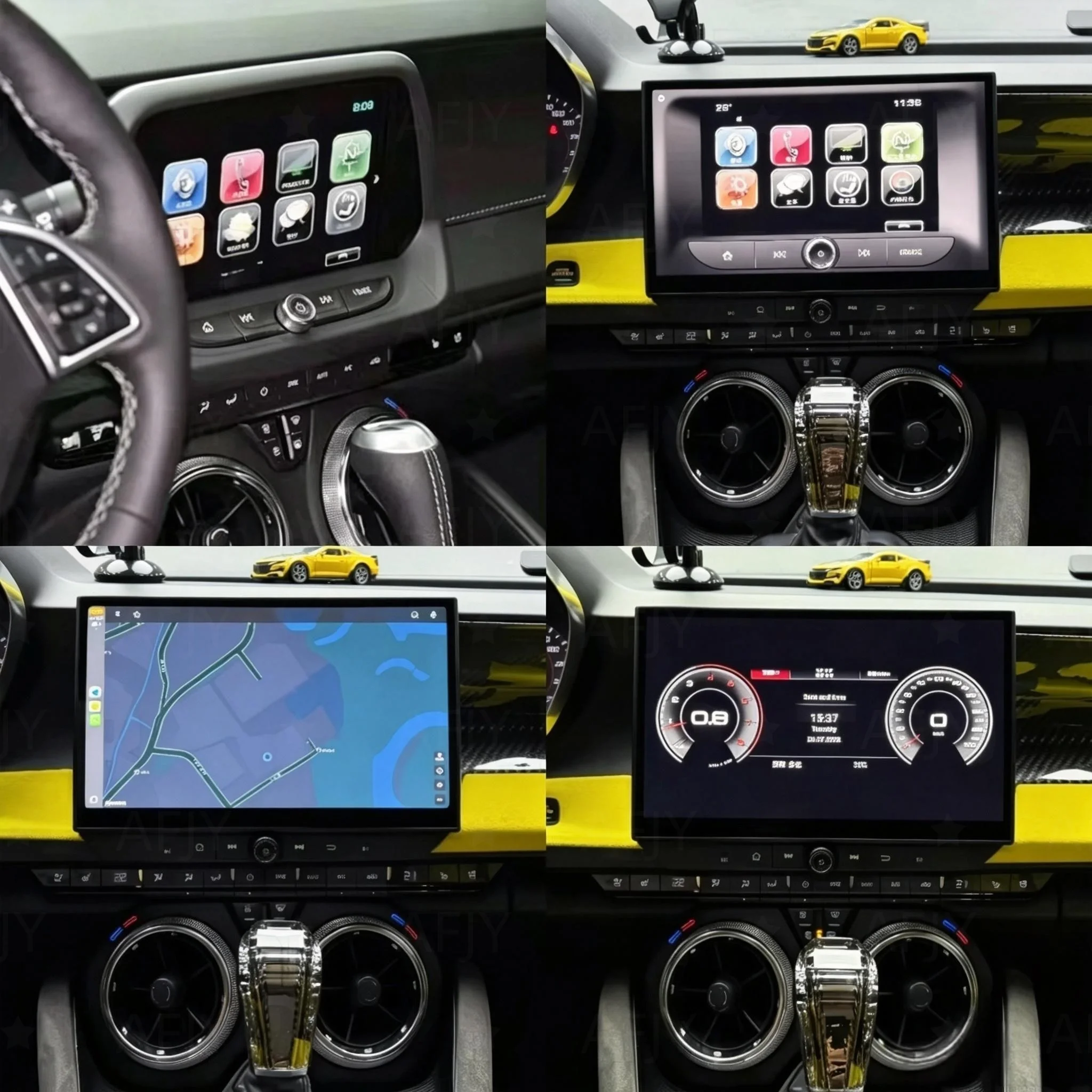 11.6 inch Android 13 For Chevrolet Camaro 2016-2025 Wireless CarPlay Auto Car Radio Multimedia Player Stereo Audio GPS Head Unit