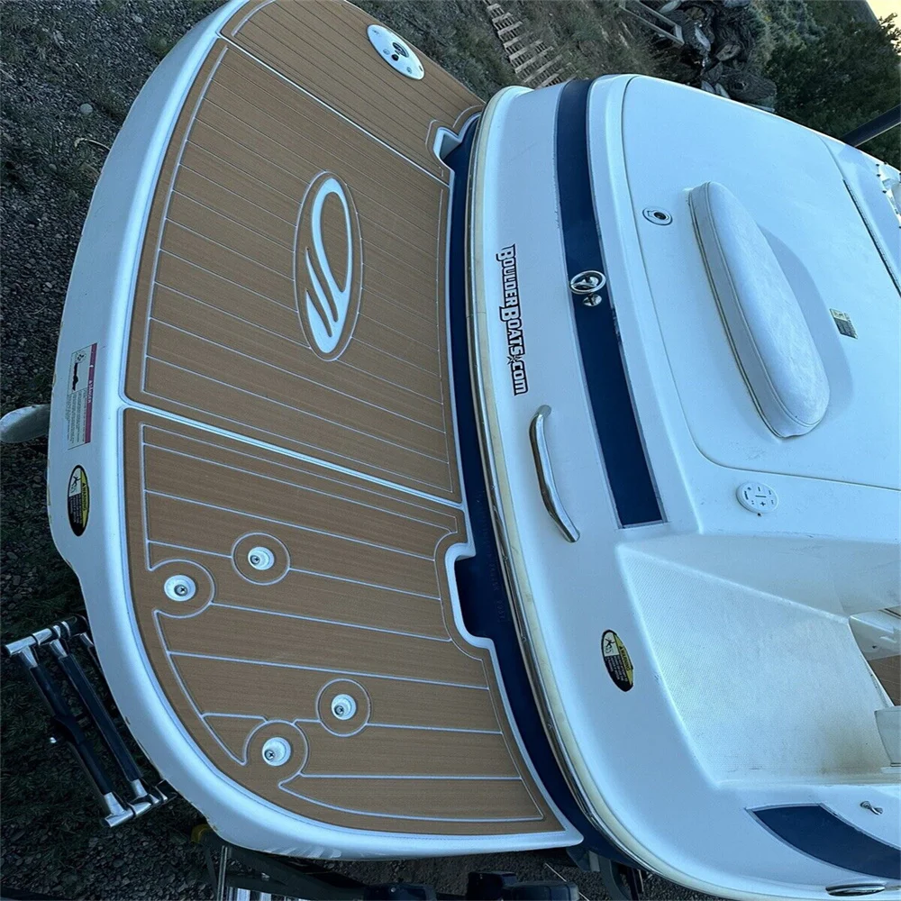 2008 Maxum 2400 SR3 Open Bow Swim Platform Cockpit Boat EVA Teak Floor Pad SeaDek MarineMat Gatorstep Style Self Adhesive ZS