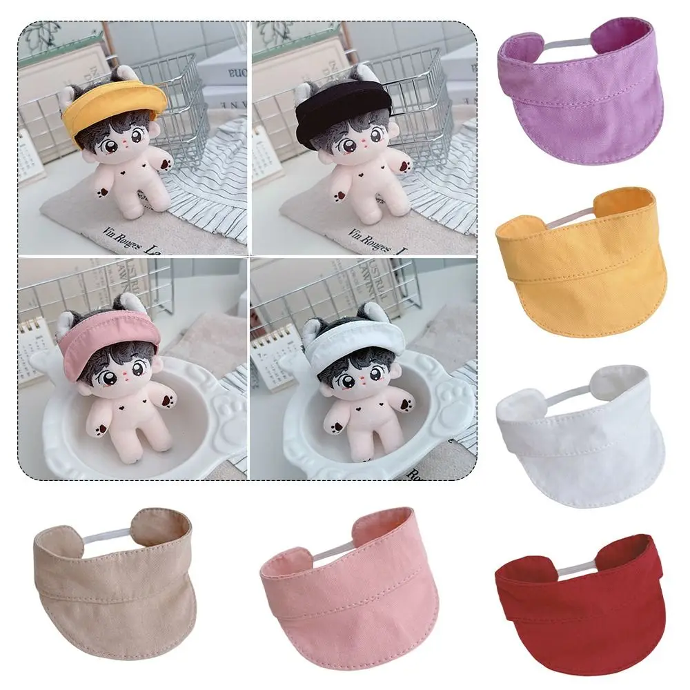 Versatile 10cm Doll Peaked Cap Cotton Material Party Style Doll Outfit Cute Design Stylish Hat Doll Display