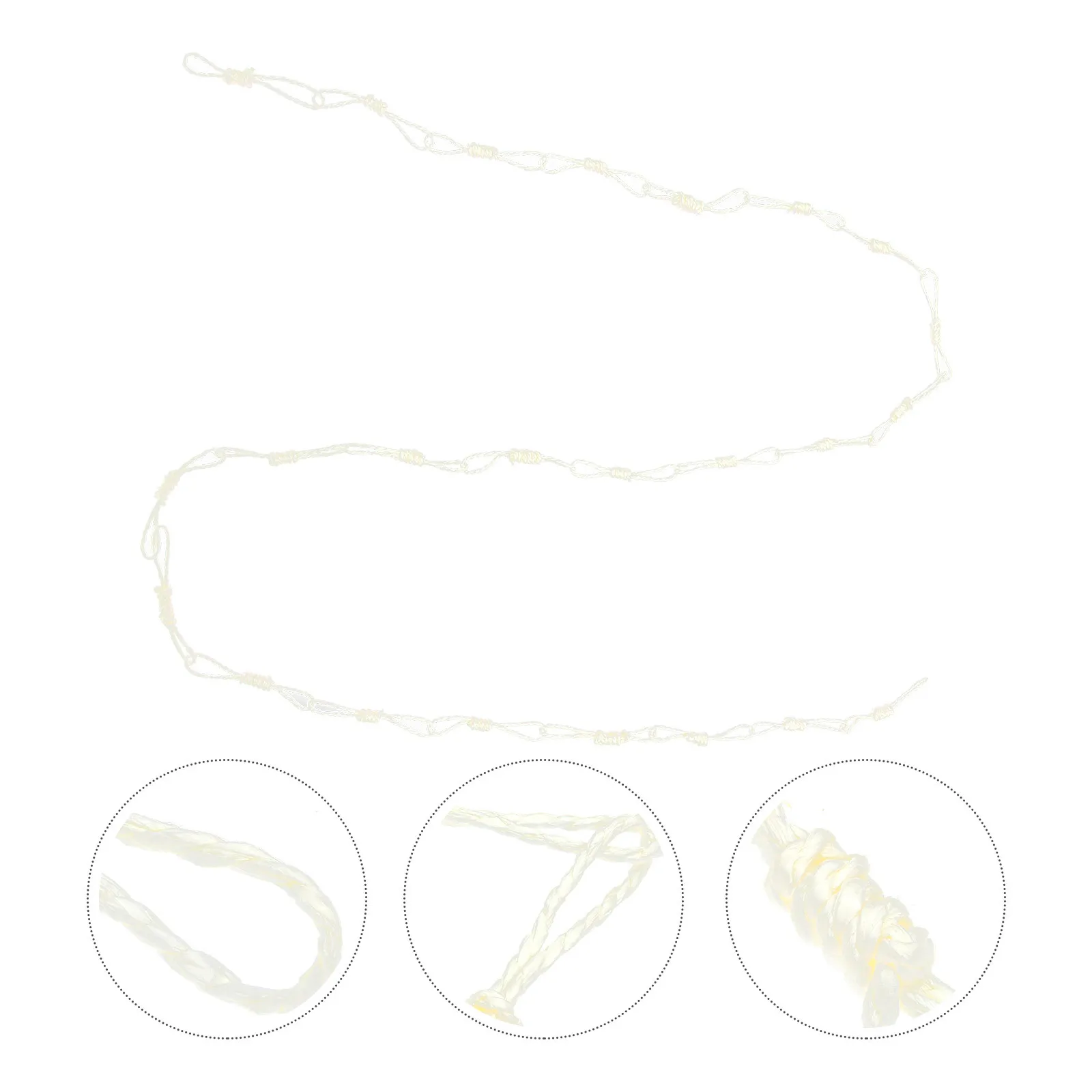 10 قطعة ستارة سلسلة الباب الملونة المنسوجة حبل معلق لوحة ديكور لغرفة مقسم جدار ديكور لوحة الستار #2