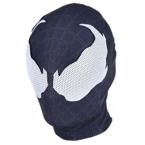 Symbiote Venom 스파이더맨 다리미 맨 스파이더 마일즈 모랄레스, 슈퍼 히어로 코스프레, 코스튬 마스크, 할로윈 코스튬, PS4