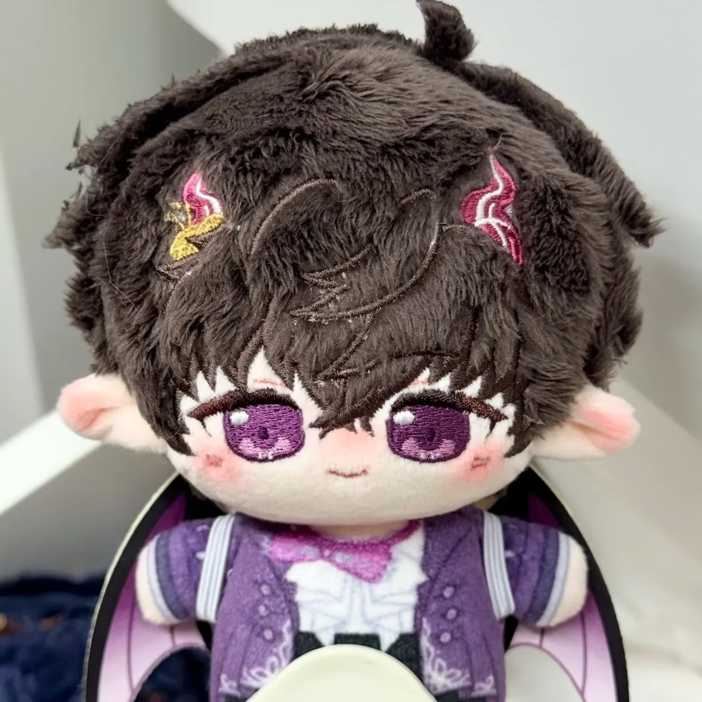 Mr Love: Queen's Choice Demon Bat Plush Doll 10cm Kawaii Cotton Doll Cute KIRA ZEN SIMON HAKU Plushies Birthday Gifts Girl