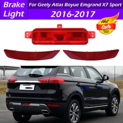 For Geely Atlas Boyue Emgrand X7 Sport 2016 2017 Car Rear Bumper Reflector Light Rear Brake Light Stop Lamp Rear Fog Light Lamp