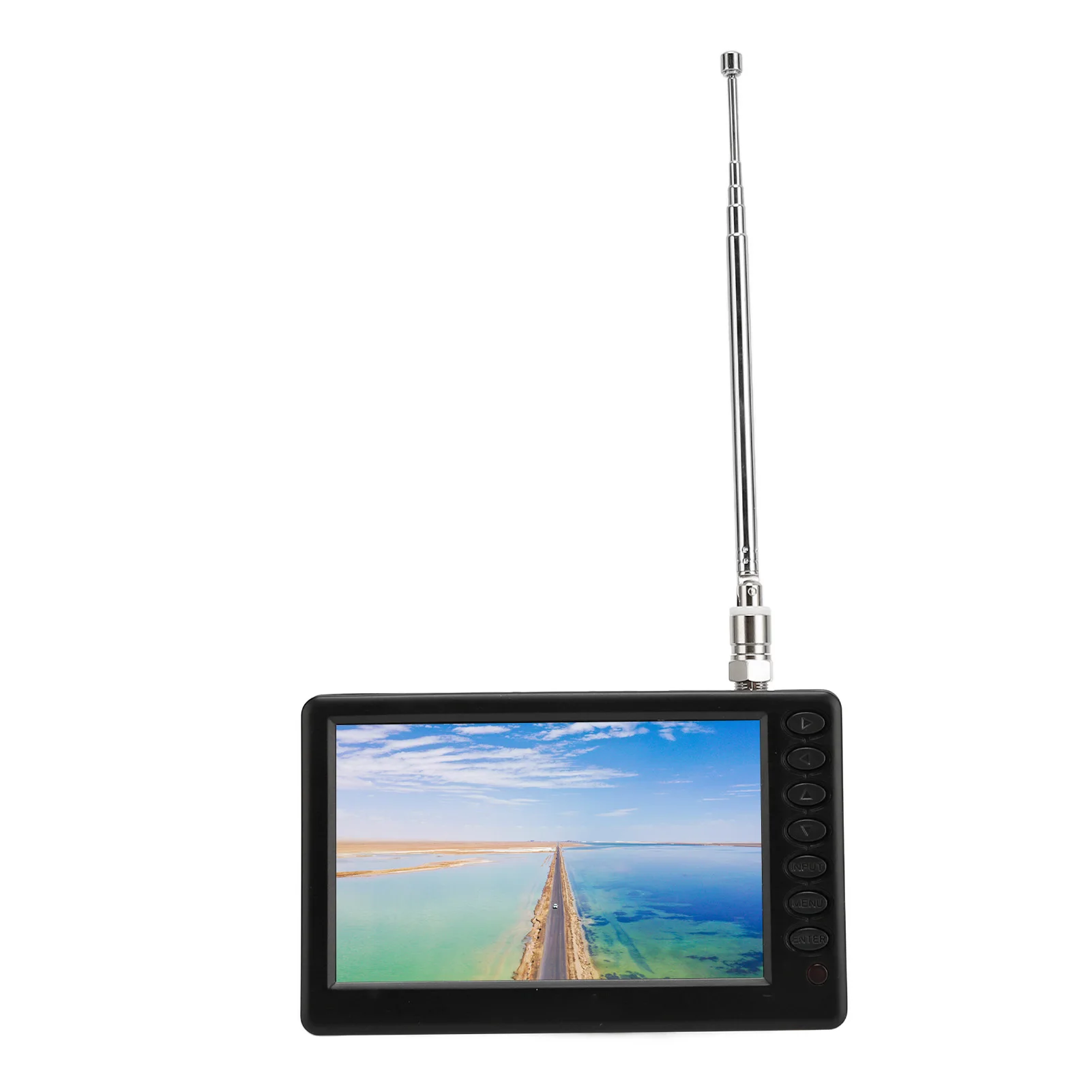5 Inch Portable Digital TV ISDB T Multiple Interface High Sensitivity Rechargeable Portable LED TV  TV Portable Digital TV
