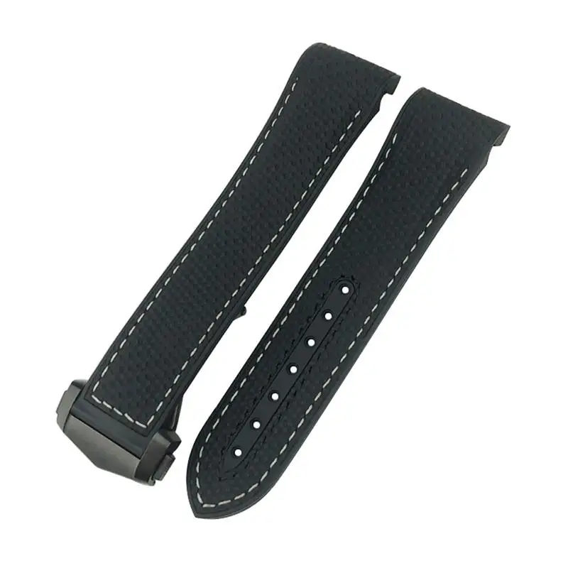 

BEFIA 20mm 22mm 21mm Nylon Fiber Watch Band Ceramic Buckle Fit for Omega Planet Ocean 600 Deep Black Orange Strap