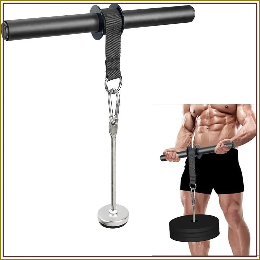 Heavy Duty Forearm Wrist Roller Blaster for Strength