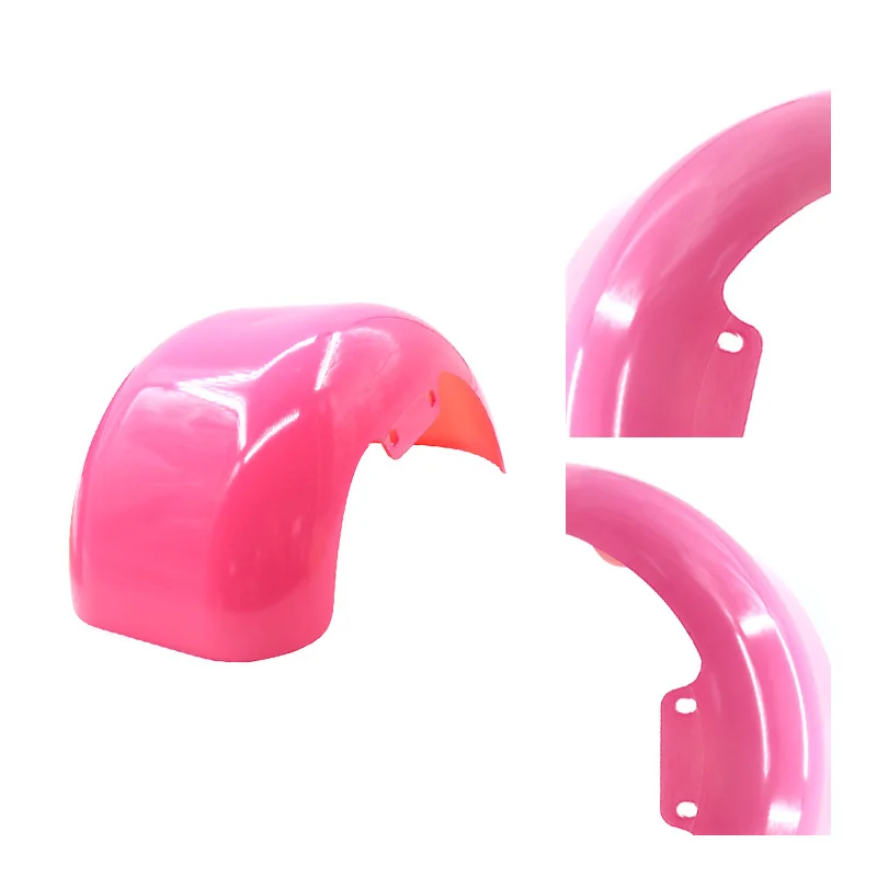 Plastic Parts shell Flaps Front and Rear Fender Mudguards For Citycoco for Harley Electric Scooter accessories Pink