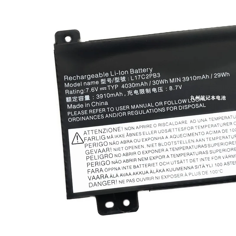 L17L2PB3 L17C2PB3 L17L2PB4 L17M2PB4 L17C2PB4 Laptop Battery For Lenovo V530-15IKB V530-14  V130-15IKB V330-15IKB V330-14IKB