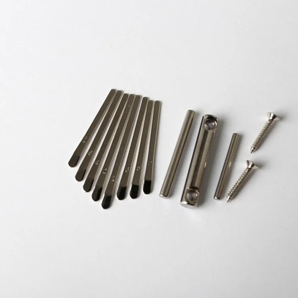 

Kalimba Key Steel Thumb Piano 8 Keys For Kalimba DIY Replacement Parts Musical Instrument Accessories For Beginner Dropshipping