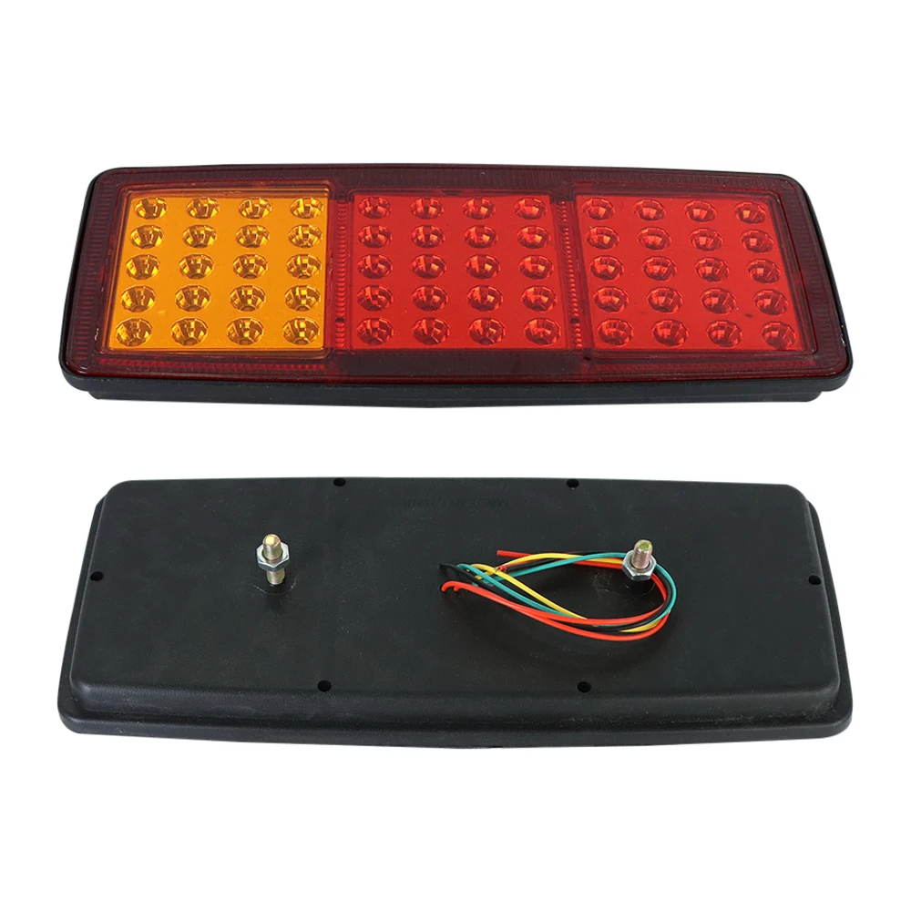 60 LED Car Light Assembly Rear Tail Light for Trucks Waterproof Stop Turn Signal Revese Lamp for Trailer Caravan Lorry 24V