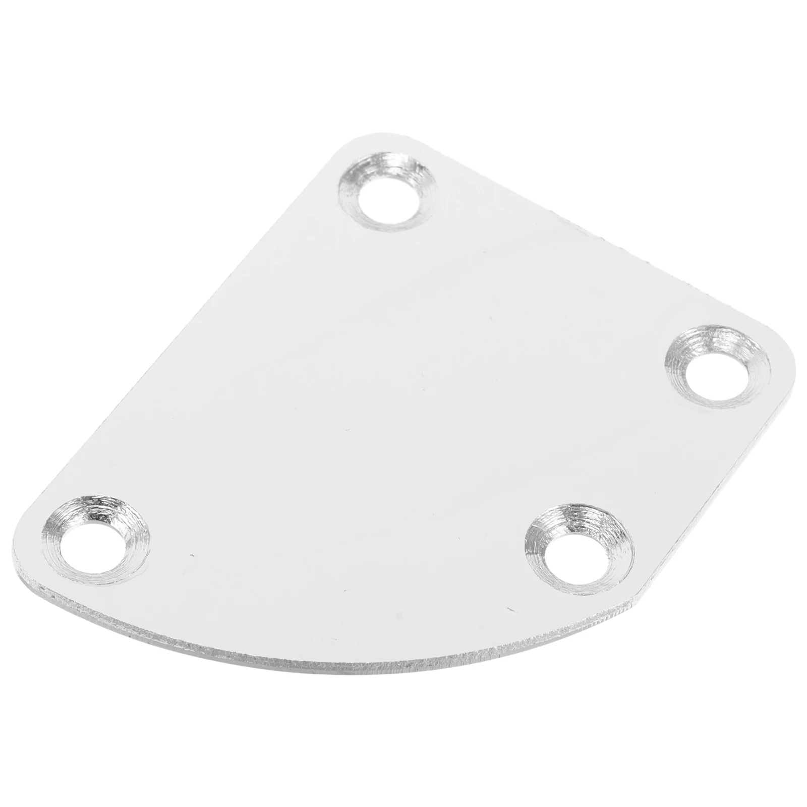

Electric Guitar Reinforcement Plate Curved Metal Bass Neck Joint Durable Structural Support Replacement Parts Compatible Various
