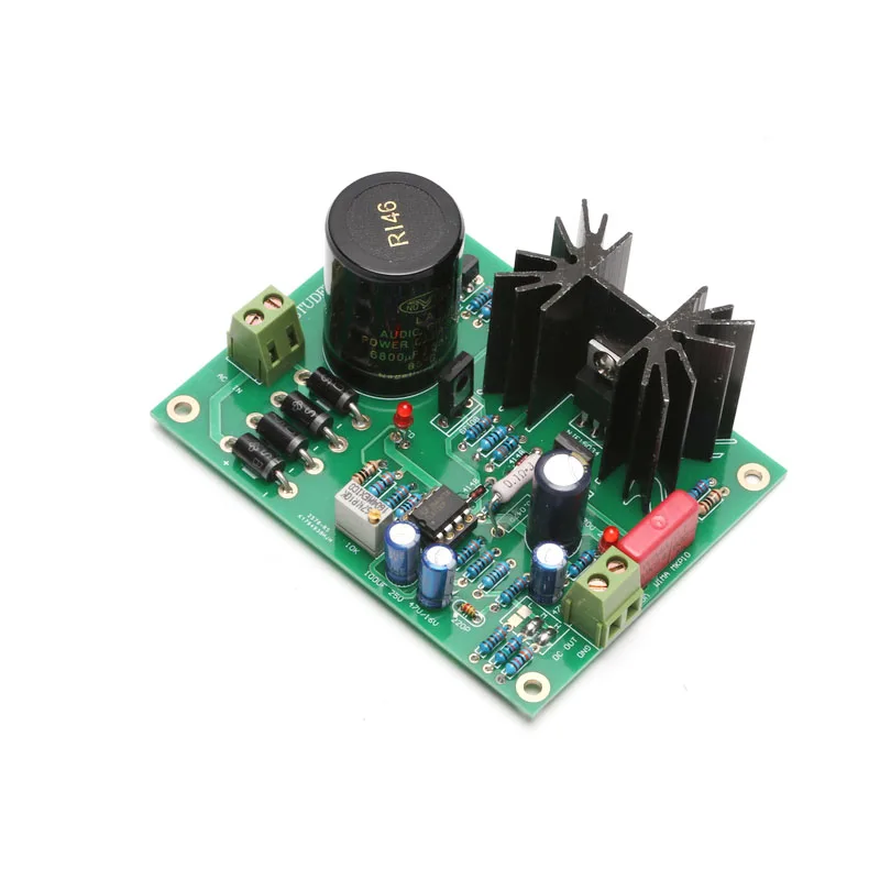 KYYSLB LM317 LT1083 LT1085 Max 1.5A STUDER900 Amplifier Power Supply Board Finished Board Kit with Heat Dissipation