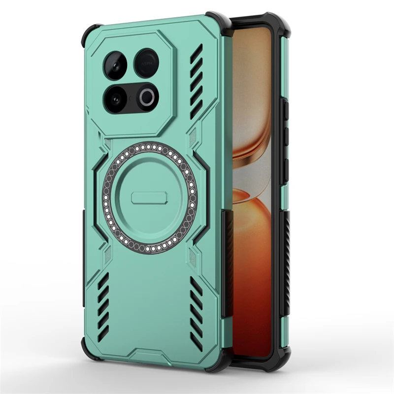 Case For Vivo iQOO Z10 Turbo Plus Magnetic Adsorption Wireless