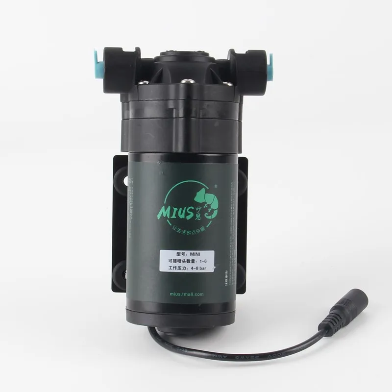 MIUS Silent Reptile Fogger Mist System Pump Humidification Cooling System Irrigation Terrarium Spraying Device Misting Spray Kit