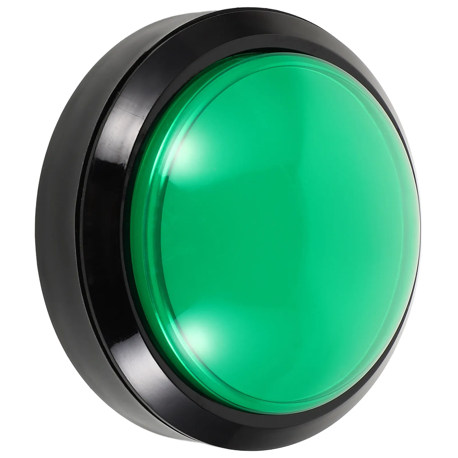 

100Mm Large Round Illuminated Push Button Self Resetting Convex Switch for Game Machine LED Dome Button for Cabinet Console