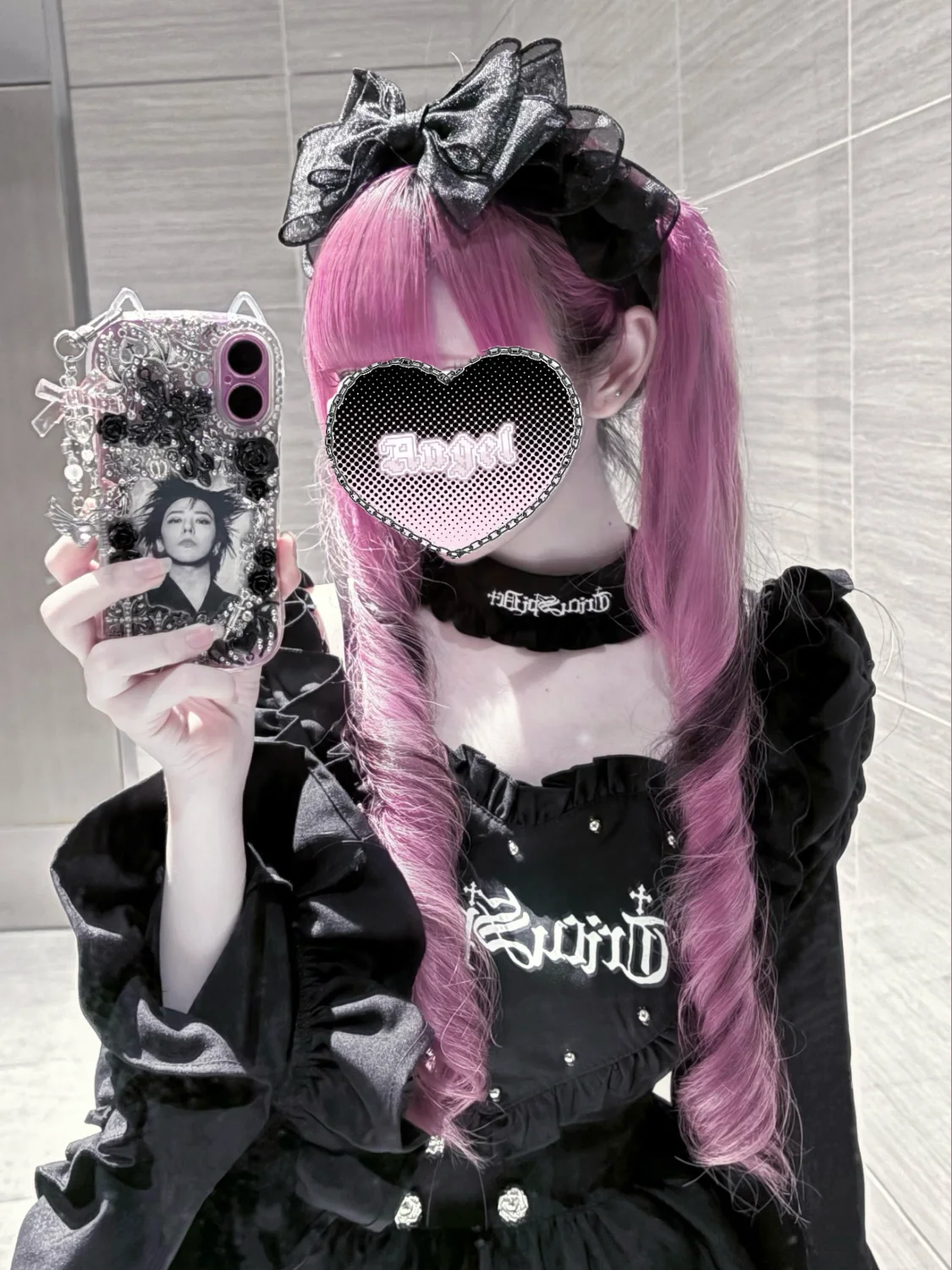 gothic Black Mesh Big Bow Headband for Women Elegant Bow Hairband Korean Fairy Hair Hoop Sweet Girls Hair Accessories