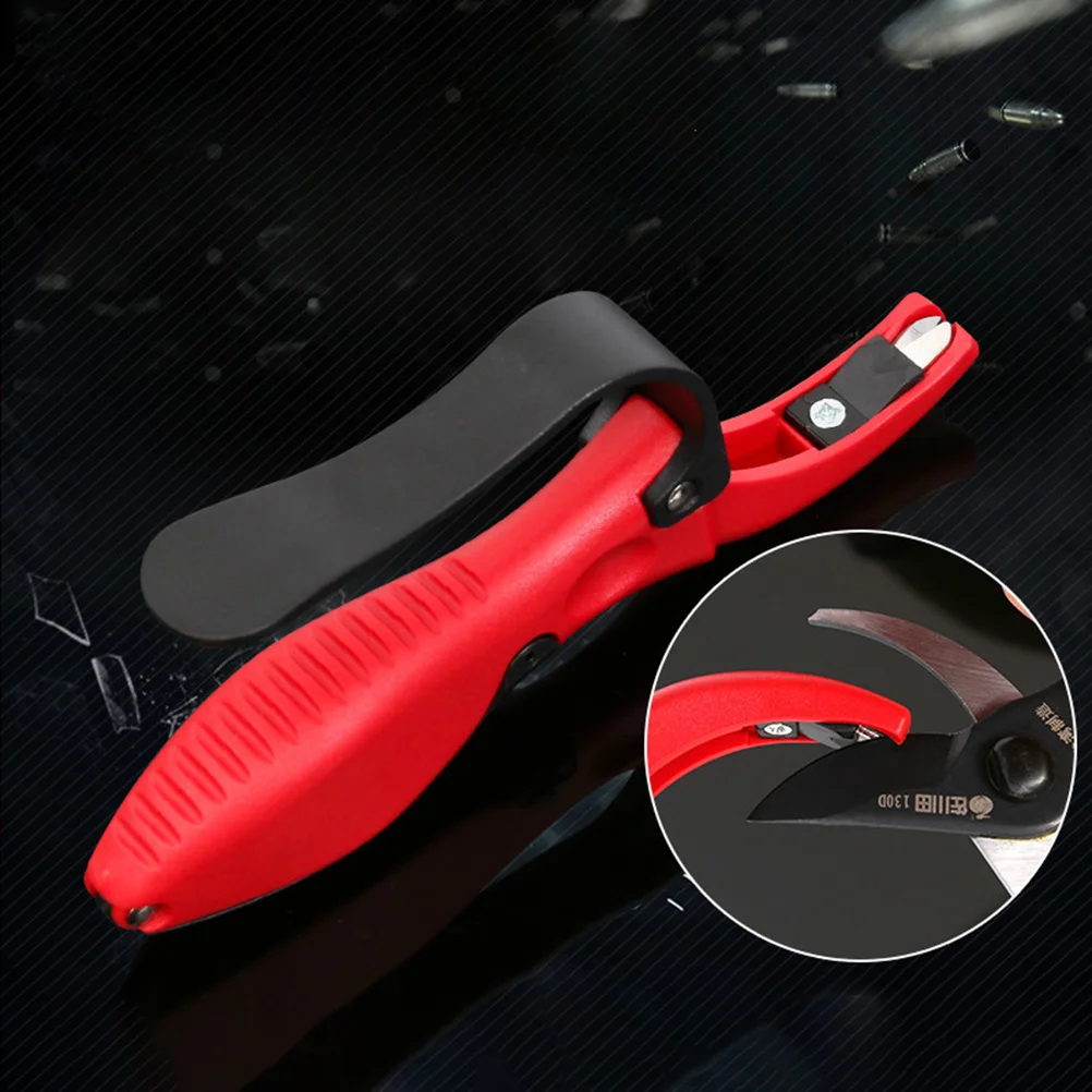 Sharpener Shears Garden Tool Pruner Sharpening Scissor Sharpeners