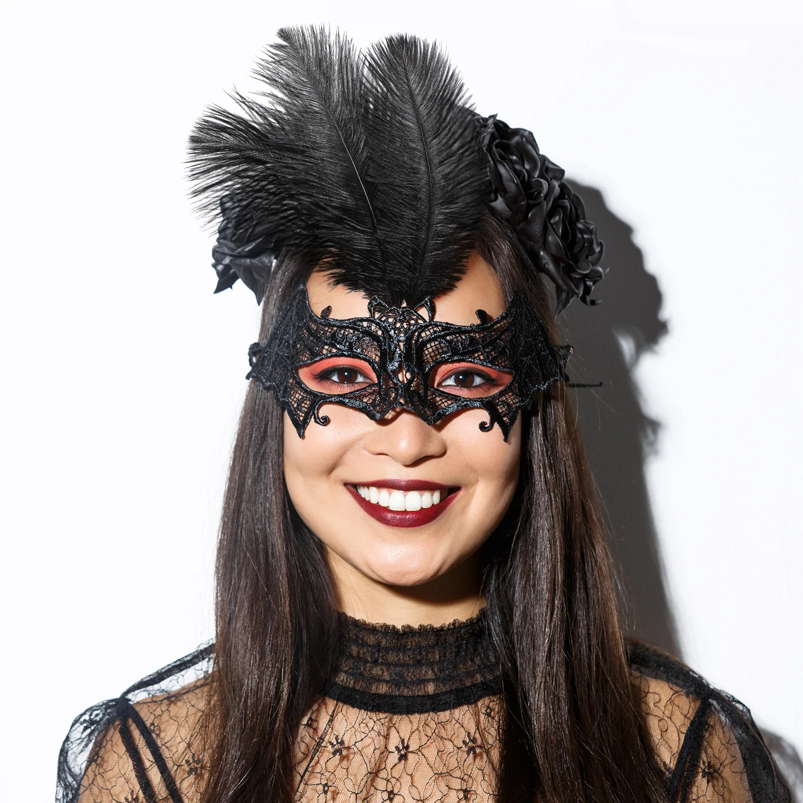 

20Pcs Large Ostrich Plume Decorations Soft Long-Lasting for Vase Arrangements Craft Accessories Masquerade Party Props