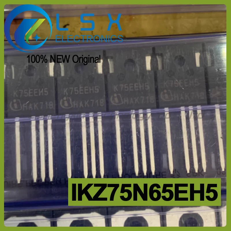 5pcs K75EEH5 IKZ75N65EH5 TO-247-4 New and Original