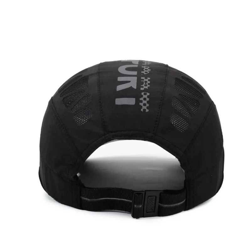 Summer New Arrival SPORT Letter Front-Panel Cap for Men Breathable Mesh Quick-Dry Sun Hat Outdoor UV Protection Baseball Cap