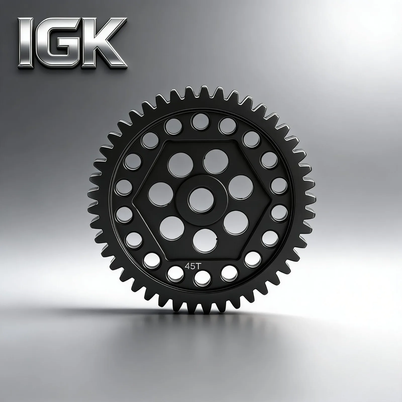 8053 0.8M 39T/45T Steel Spur Gear - Upgrade for Traxxas TRX4/TRX6 1/10 RC Crawler