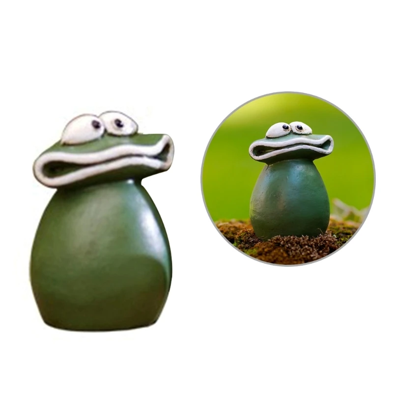 Frogs Sculpture Statue Funny Resin Frogs Creative Frogs Figurine Frogs Funny Frogs Collectible Animals Resin Crafts