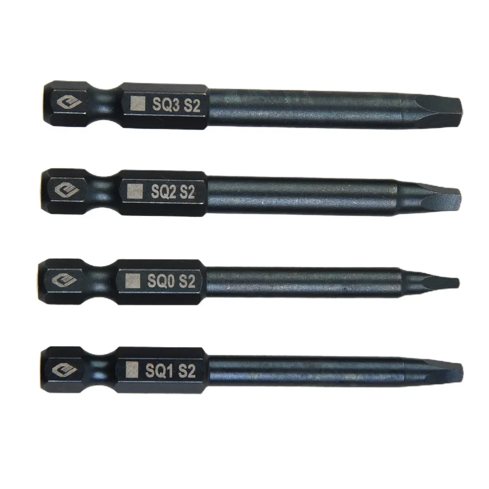 

65mm Square Head Screwdriver Bits Set Shank Magnetic Screwdriver Herramientas Ferramentas Multimeter Multitool
