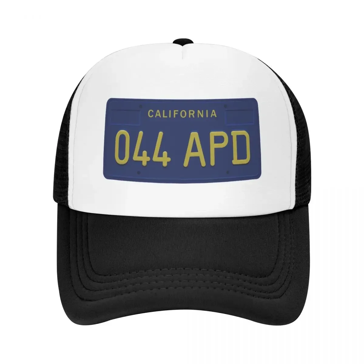 044 APD California license plate (Lt. Columbo) Baseball Cap Icon Snapback Cap Mens Hats Women's