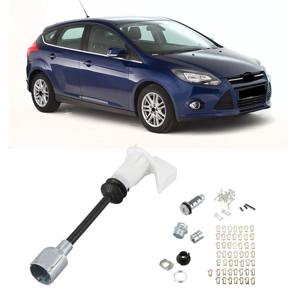 1343577 4M5AA16B970BA Bonnet Release Lock Repair Kit Hood Lock Cover for Ford Focus Mk2 Length 240mm