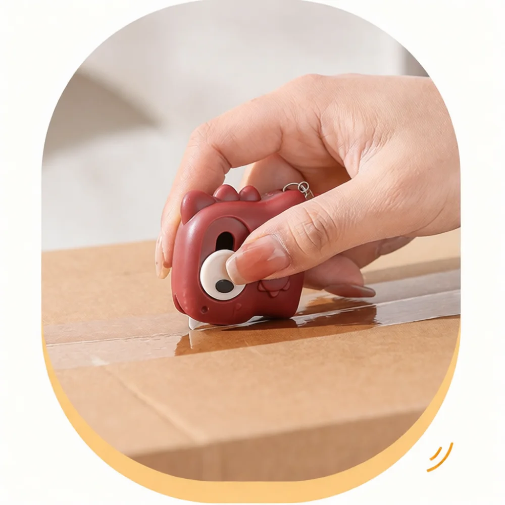 Portable Ceramic Dinosaur Utility Knife Magnetic Kitchen Fridge Sticker Portable Package Opener Craft Cutting Tool Stationery