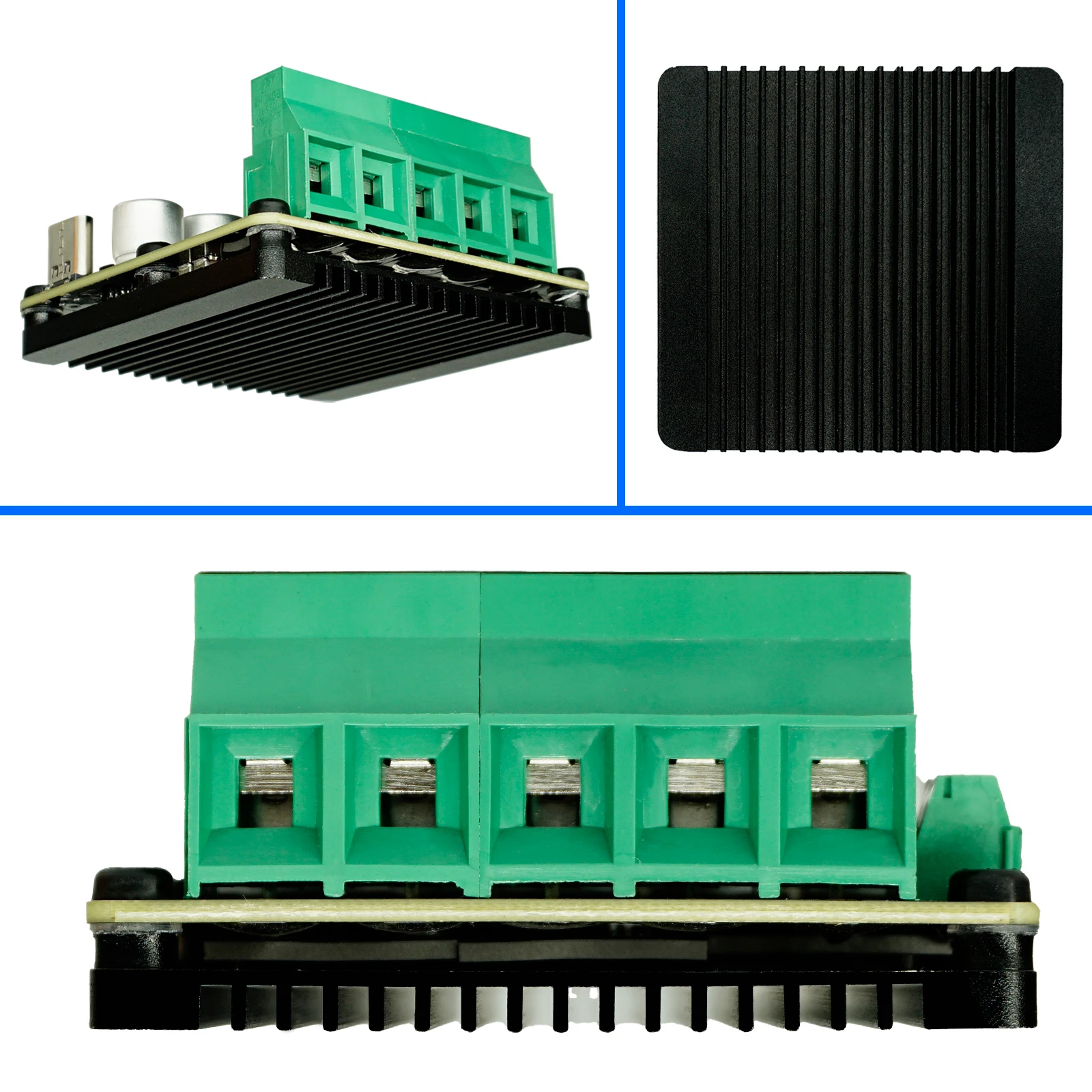 ODESC V4.2 Single‑Drive Servo Motor Controller 24V 56V High Current BLDC ESC Updated from ODrive3.6 For Robot DIY