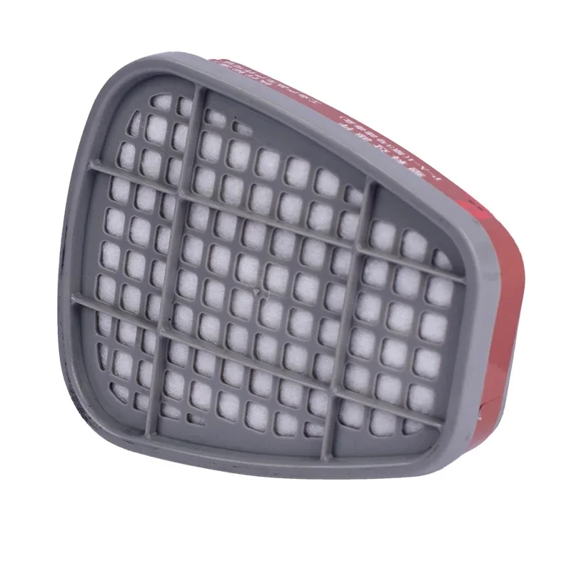 2pcs/Set New Replaceable Gas Mask Filtering Cartridge Box Chemical Respirator For 6200/7502/6800 Mask Painting Spraying Safety